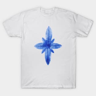 Ble scandi flower T-Shirt